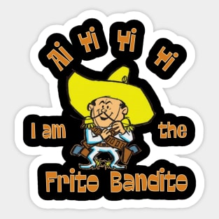 Frito Bandito Sticker